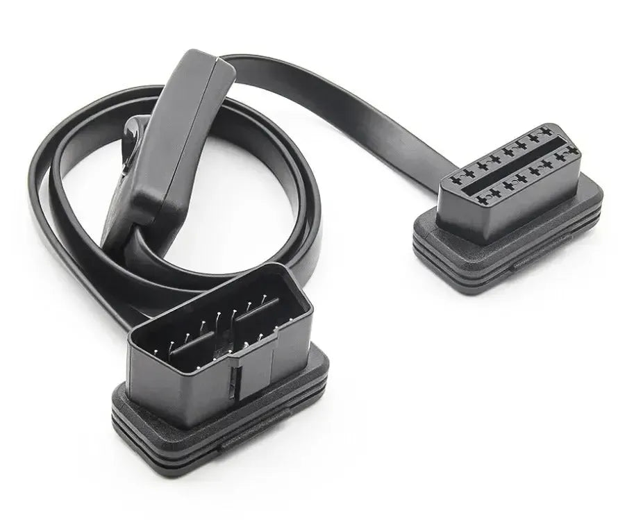 Câble de rallonge OBD2 16 broches avec interrupteur (60 cm) | Interface