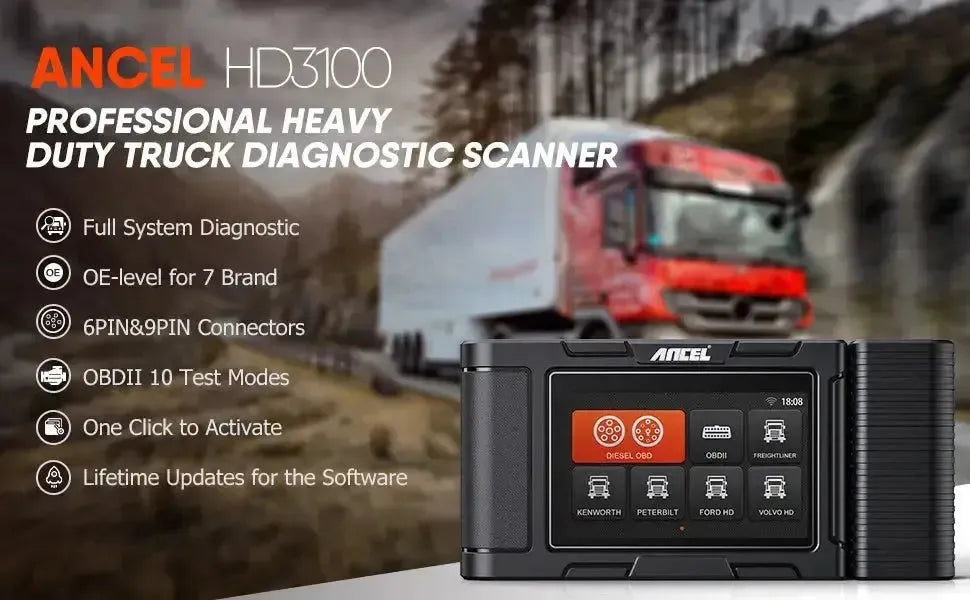 Ancel HD3100 Camion Appareil de diagnostic
