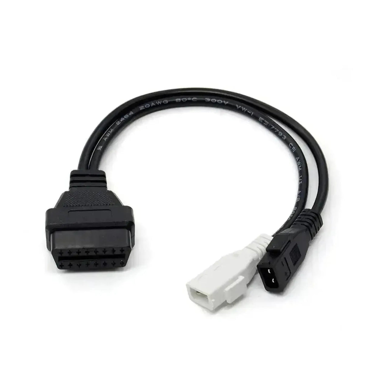Audi/Seat/Skoda/Volkswagen Câble adaptateur 2+2 broches OBD1 – 16 broches OBD2 | Voiture particulière