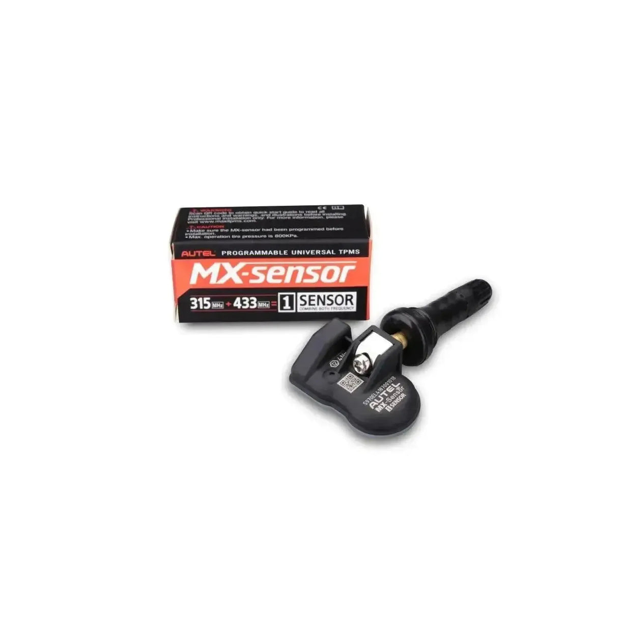 Capteur Autel MX 315MHz+433MHz (Caoutchouc) | Capteur TPMS (à visser)