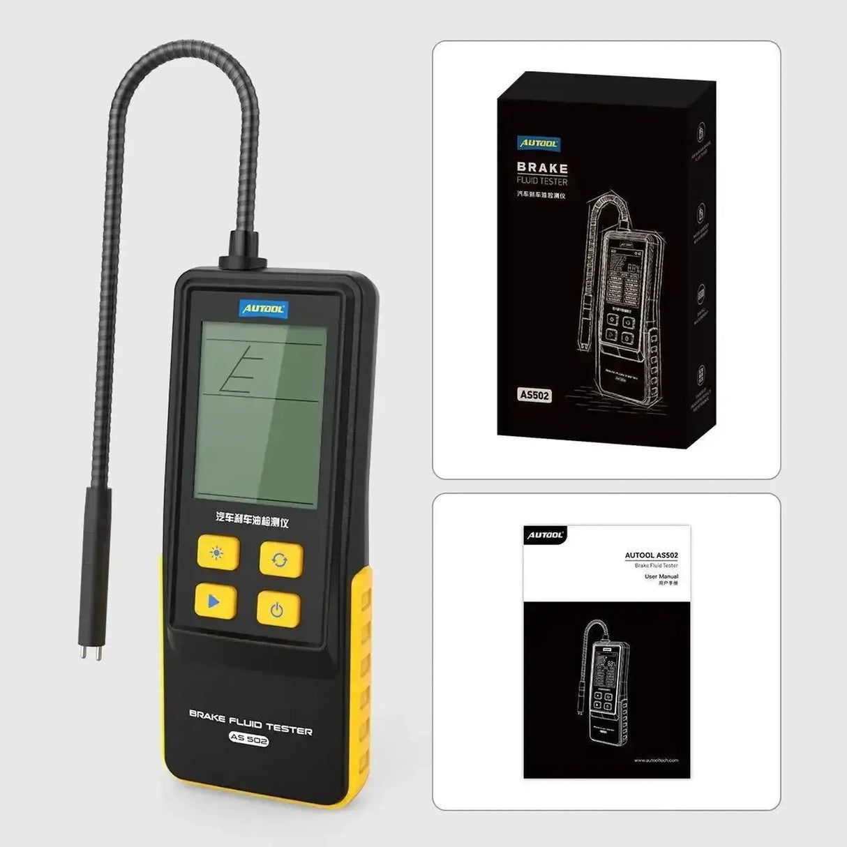 Autool AS502 | Testeur de liquide de frein