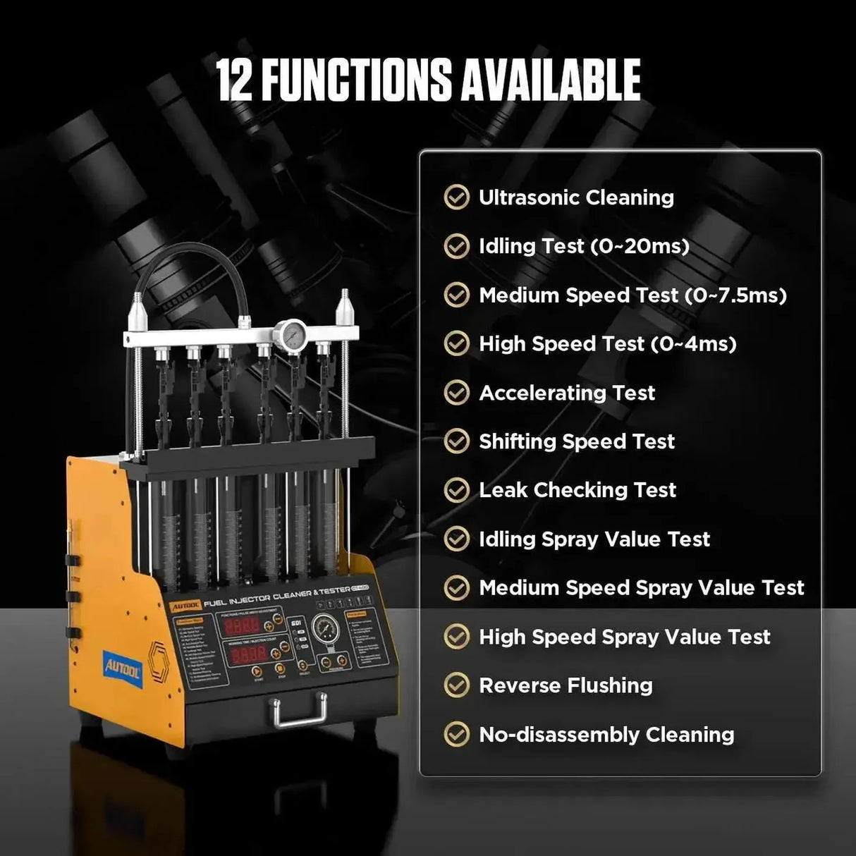 Autool CT400 | Testeur d'injecteurs