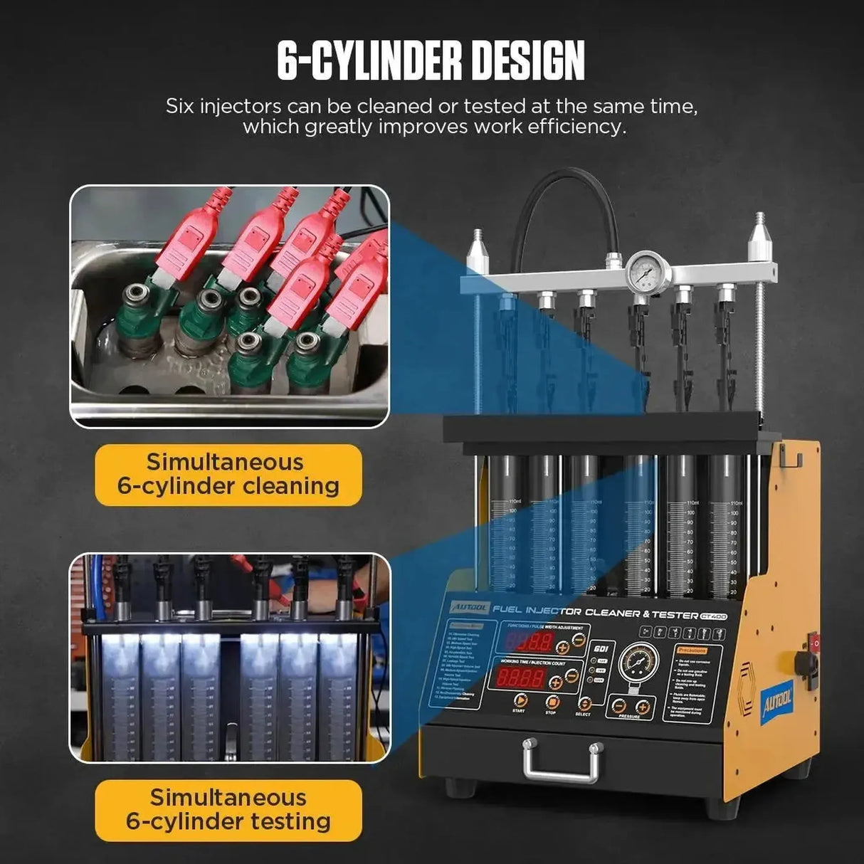 Autool CT400 | Testeur d'injecteurs
