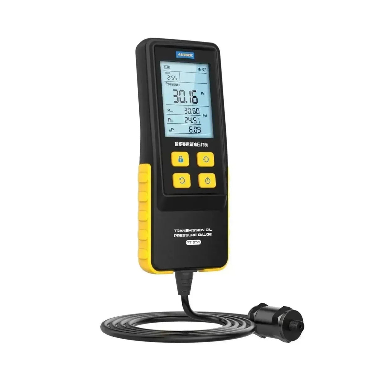 Autool PT650 | Testeur de pression d'huile de transmission