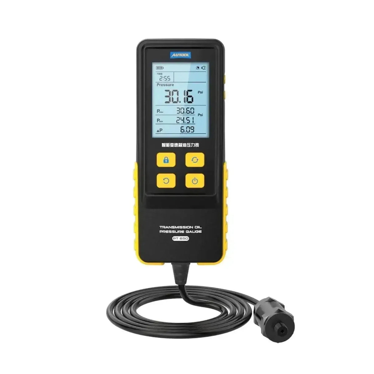 Autool PT650 | Testeur de pression d'huile de transmission