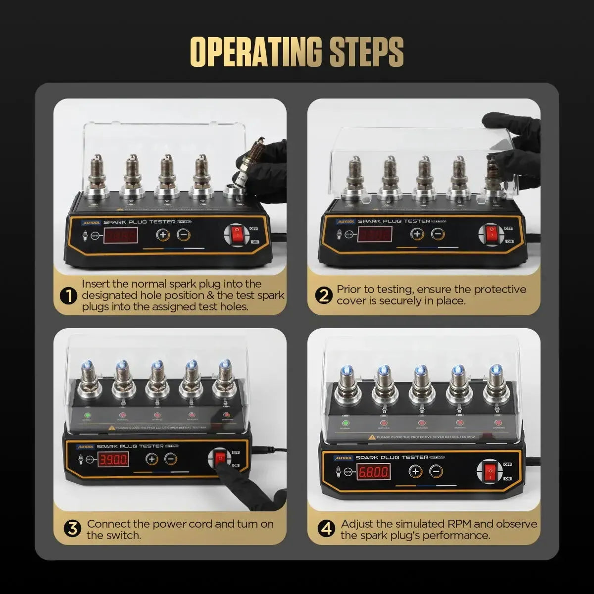 Autool SPT360 | Testeur de bougies d’allumage