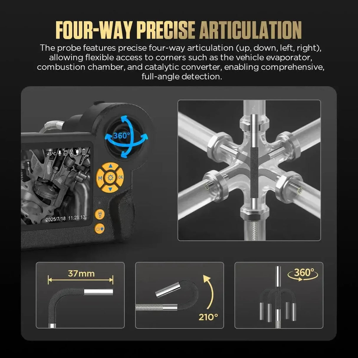 Autool SVB408 | Caméra d'inspection (3,9 mm)