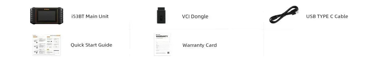 Foxwell I53BT | Appareil de diagnostic | Voiture