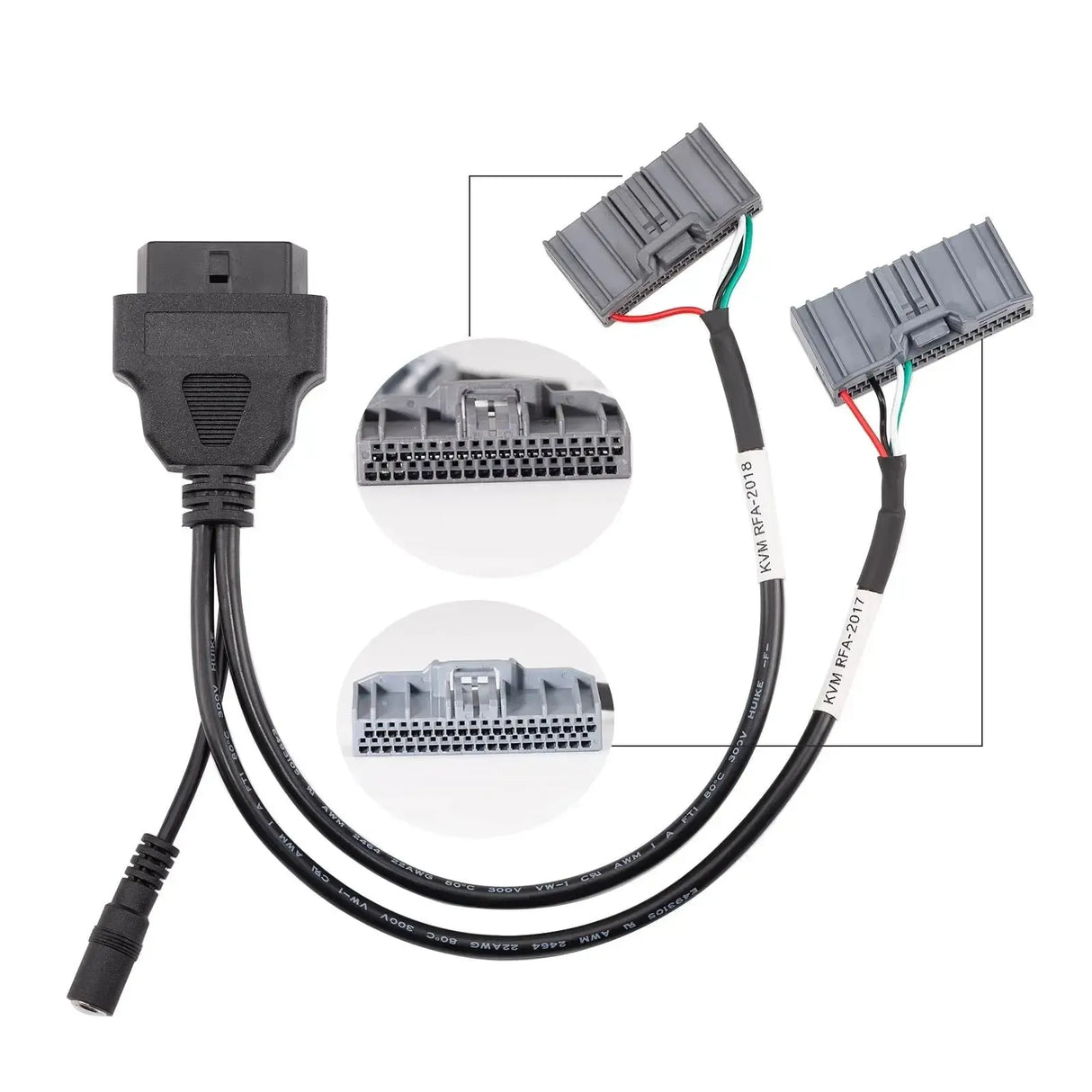 GoDiag | Jaguar/Land Rover (KVM RFA) 2en1 | Câble adaptateur