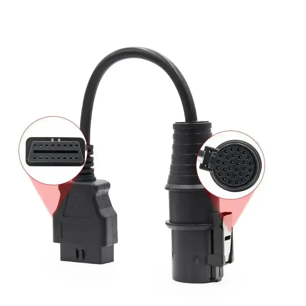 Iveco Câble adaptateur 30 broches OBD1 – 16 broches OBD2 | Camion