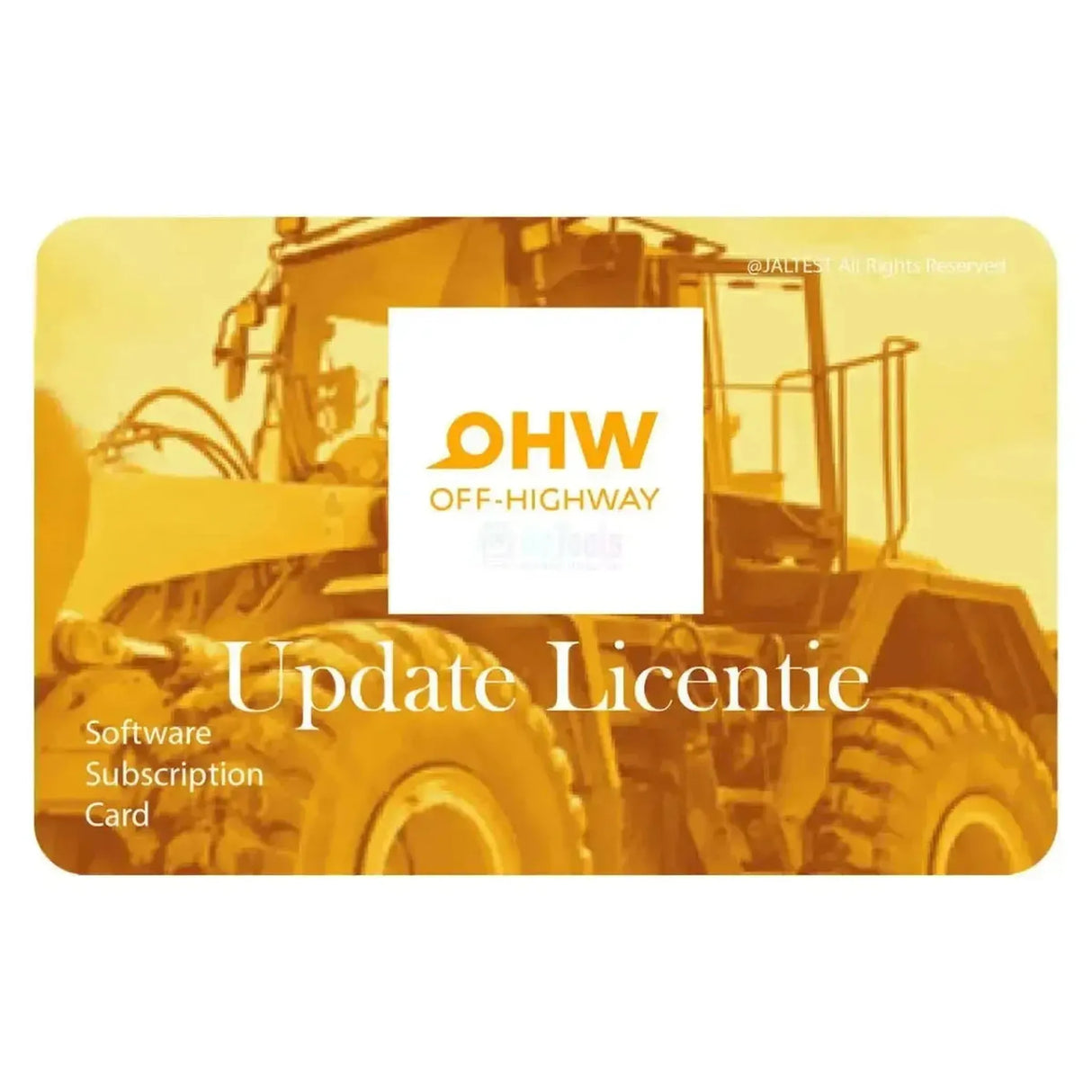Jaltest (29349) | Véhicule Polyvalent | Licence de mise à jour