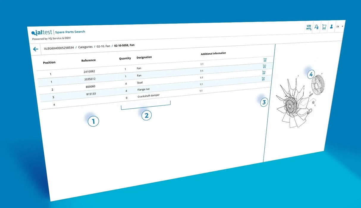 Jaltest (70605041) | Recherche de pièces de rechange