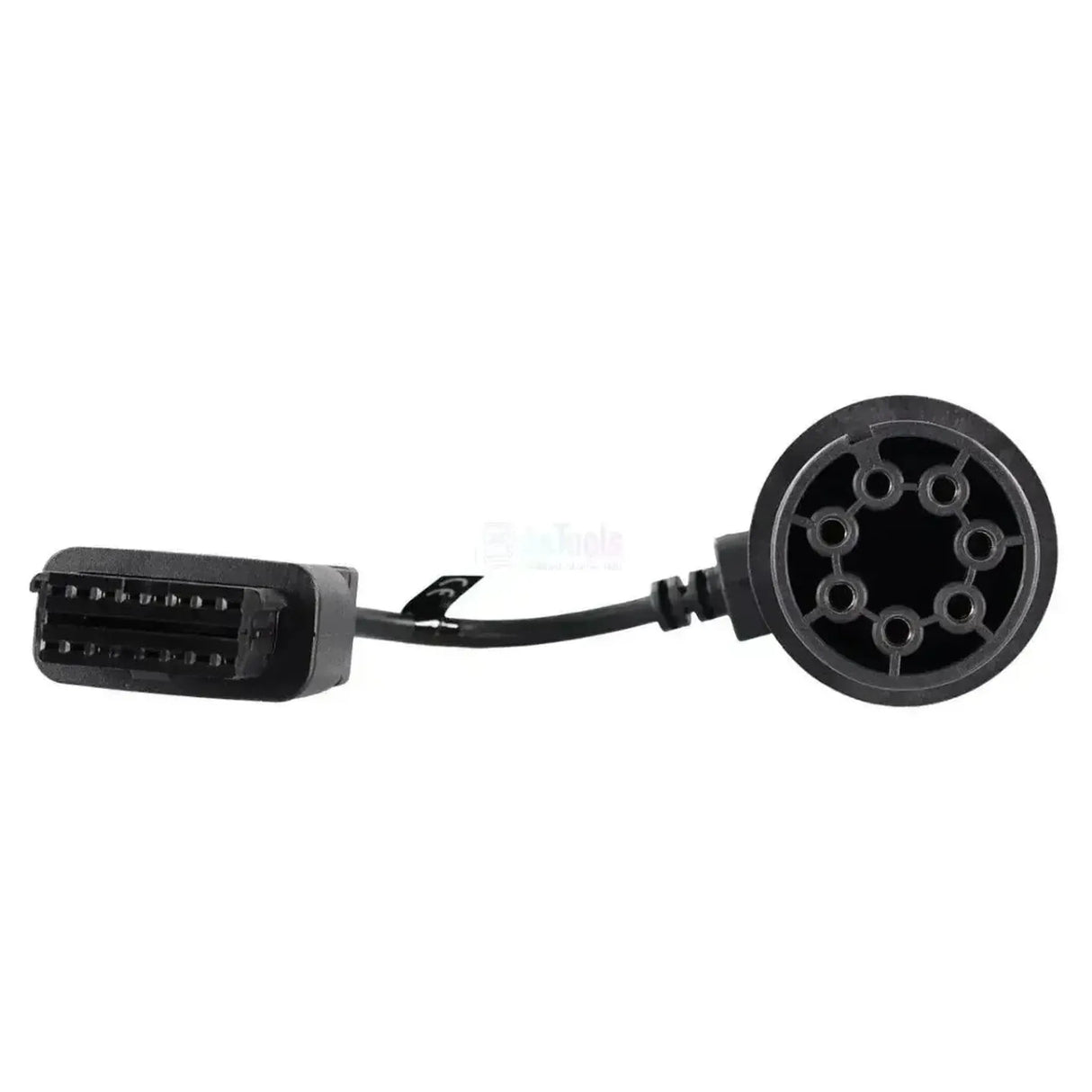 Jaltest (JDC110A) | Adaptateur 7+7 broches (CAN ISO 7638-1) - 16 broches OBD2 | Remorque