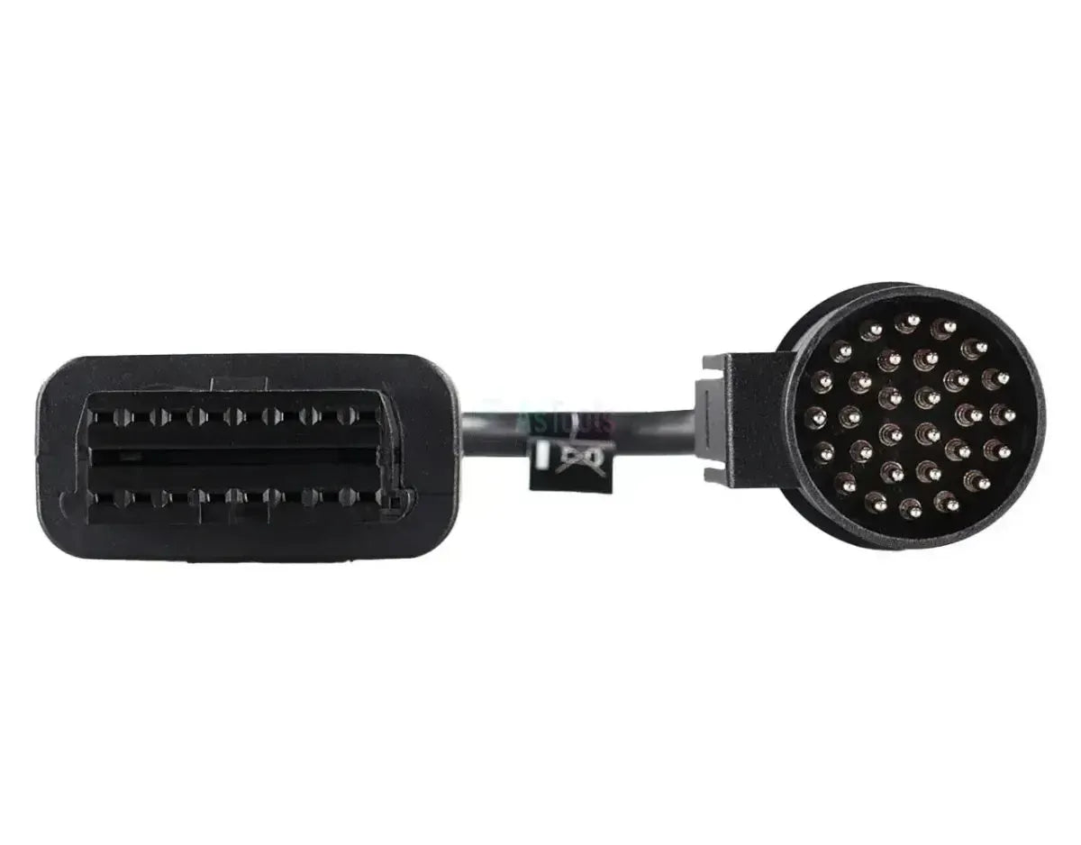 Jaltest (JDC206A) | Câble adaptateur Iveco 30 broches OBD1 – 16 broches OBD2 | Véhicule utilitaire et véhicule de travail