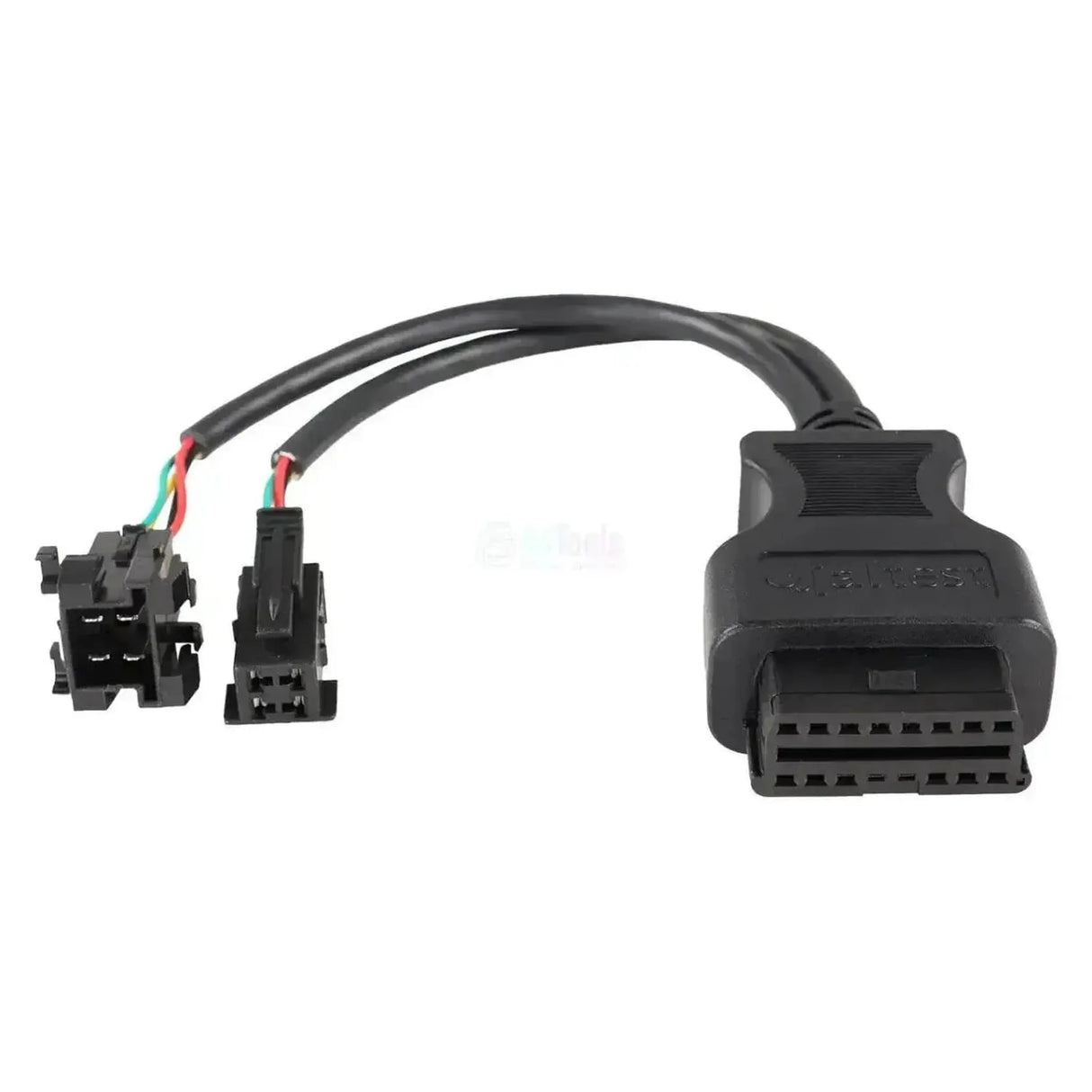 Jaltest (JDC304A) | Wabco (ATC/MTS) Câble adaptateur 4+4 broches OBD - 16 broches OBD2 | Autobus