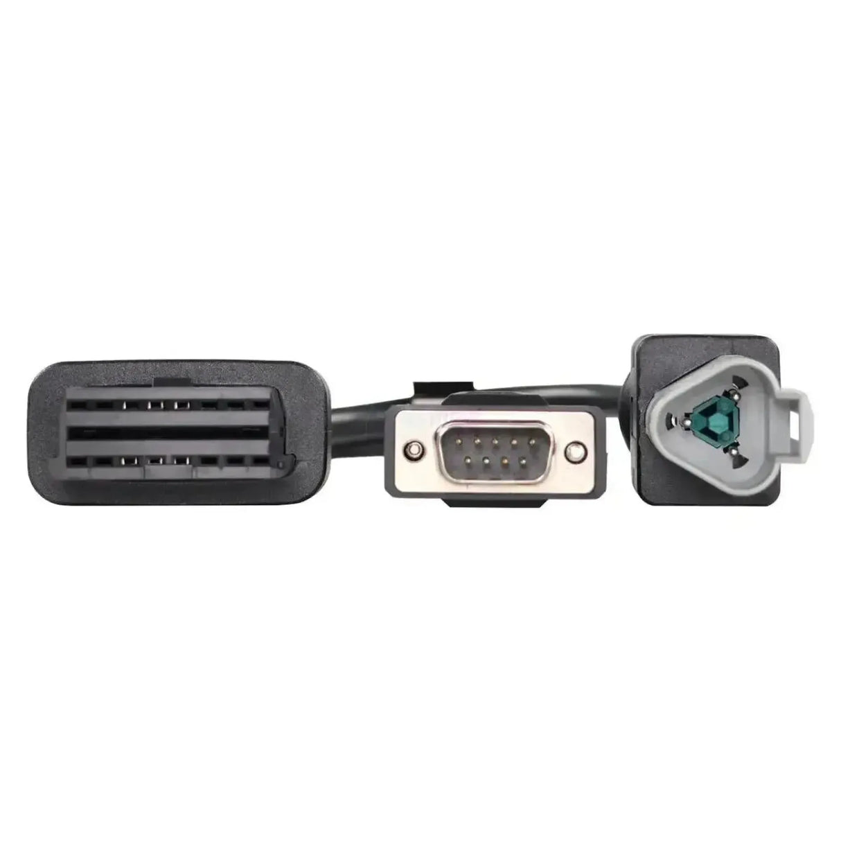 Jaltest (JDC518A) | Câble adaptateur SISU 3+9 broches OBD - 16 broches OBD2 | Moteur à combustion