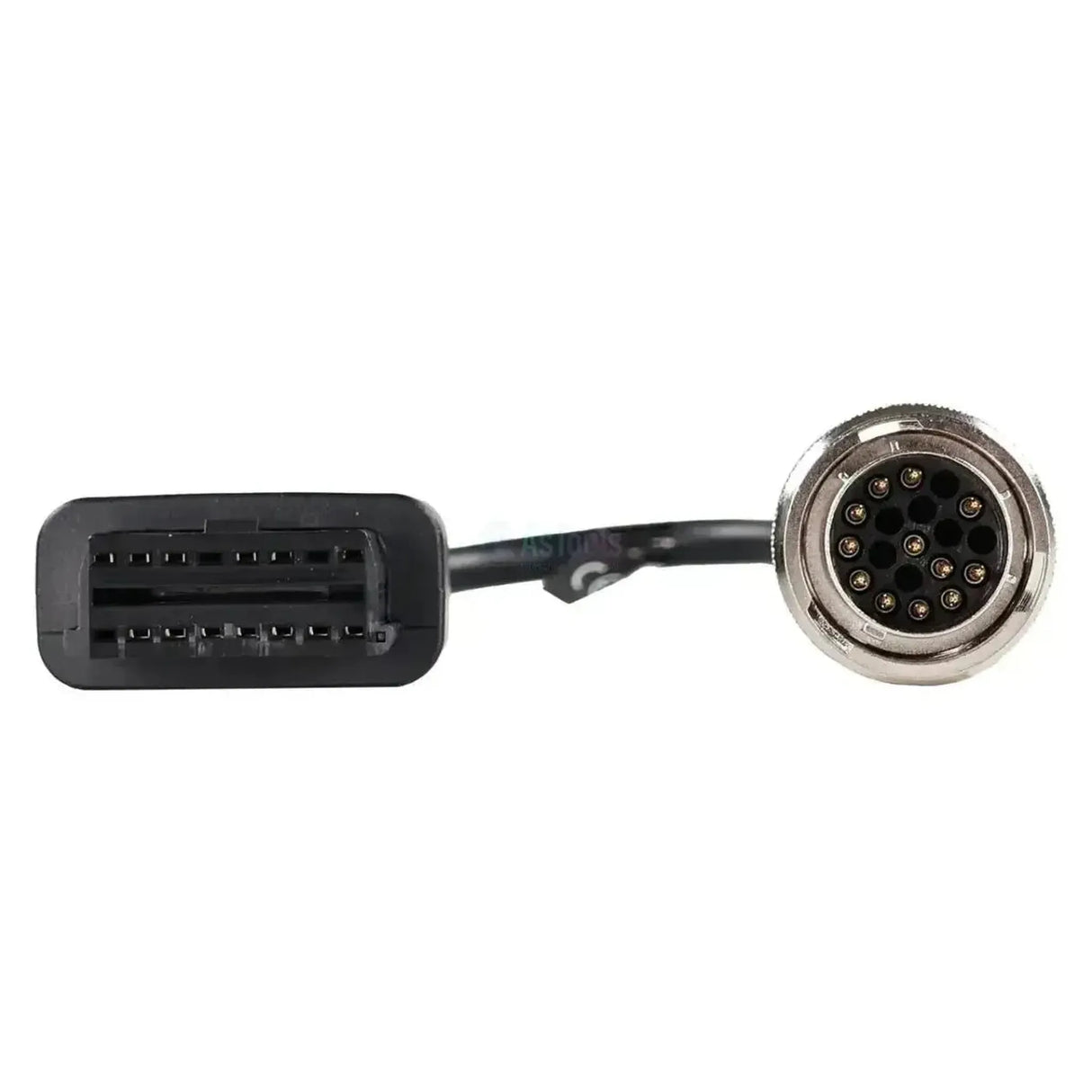 Jaltest (JDC526A) | Câble adaptateur FPT/Deutz 19 broches OBD - 16 broches OBD2 | Moteur à combustion