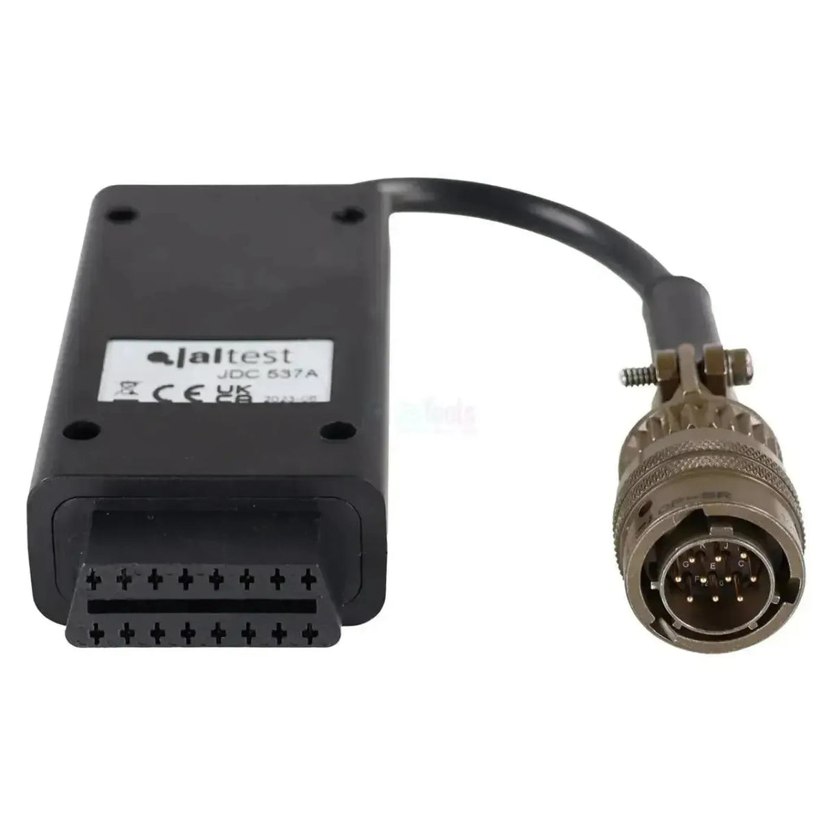 Jaltest (JDC537A) | Câble adaptateur MTU 10 broches OBD - 16 broches OBD2 | Moteur à combustion