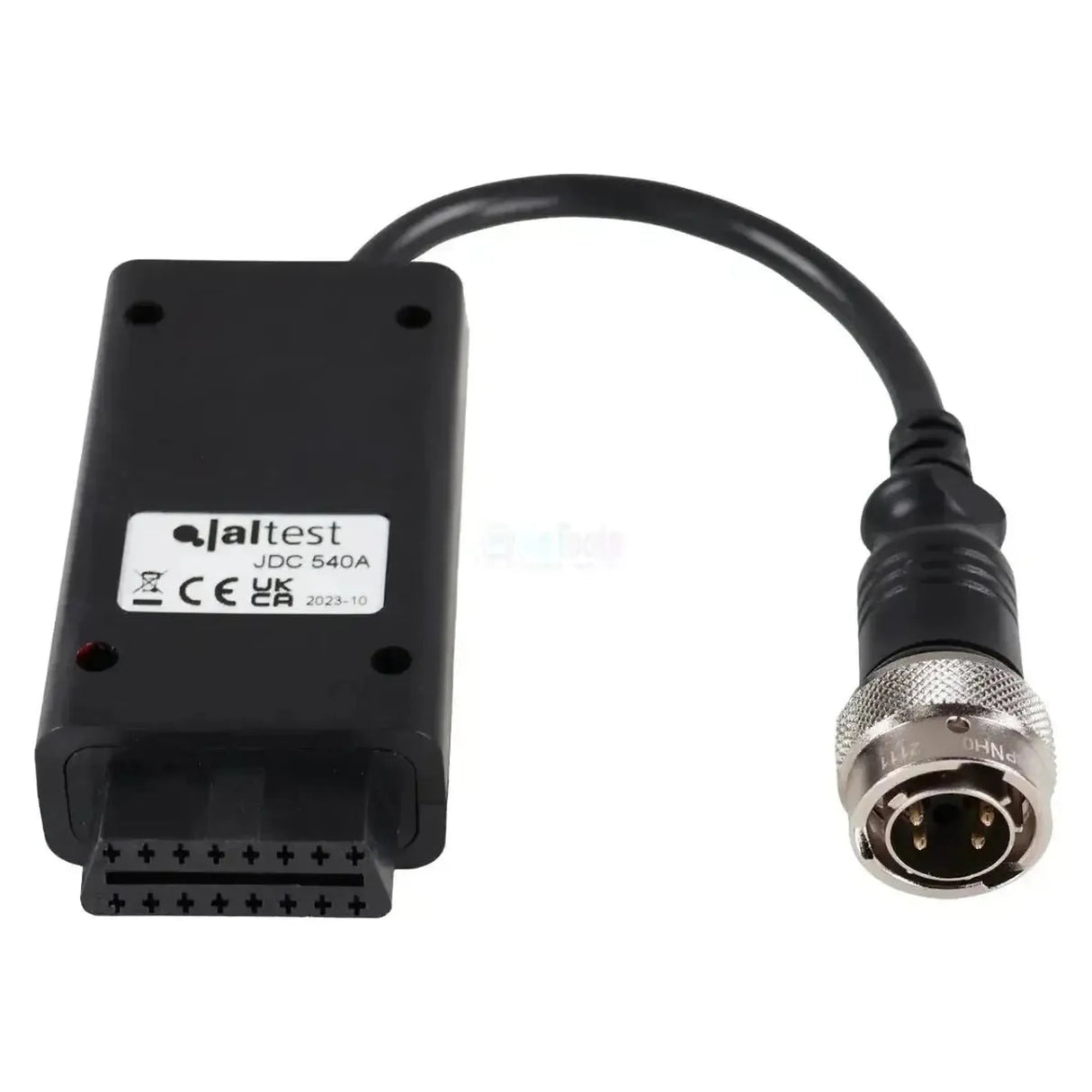 Jaltest (JDC540A) | Bosch Rexroth Câble adaptateur 8 broches R232 - 16 broches OBD2 | Véhicule utilitaire