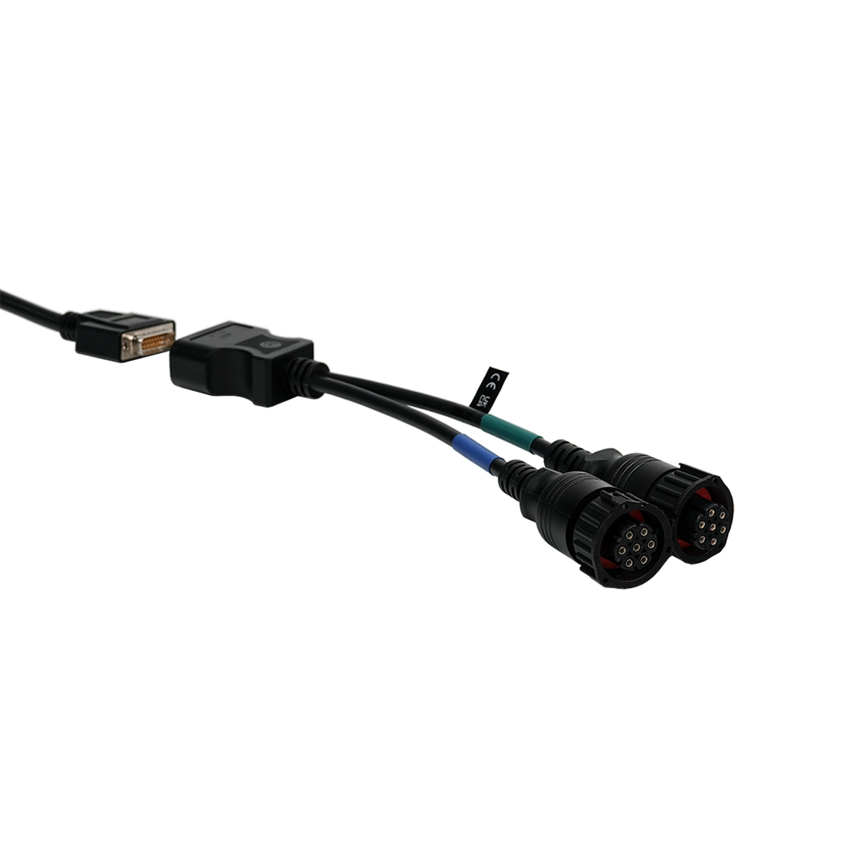 Jaltest (JDC571.9) | Câble adaptateur Linde 7+7 broches OBD - 26 broches DB26 | Équipements de levage et de manutention