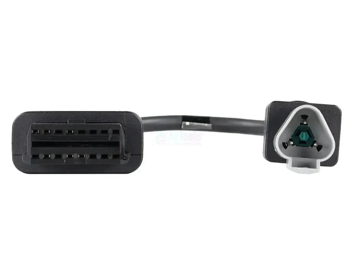 Jaltest (JDC612A) | Câble adaptateur Yanmar 3 broches OBD - 16 broches OBD2 | Moteur à combustion