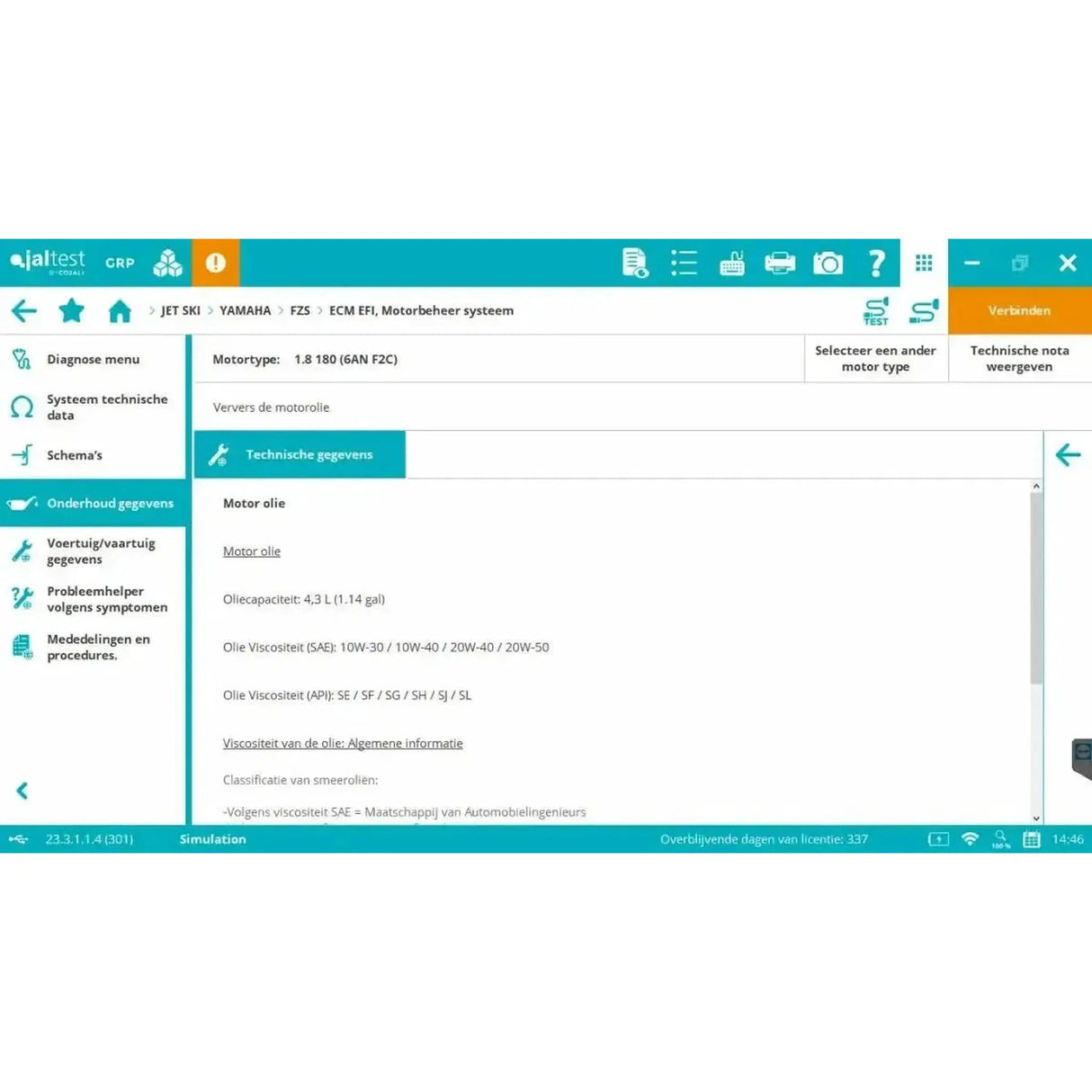 Jaltest Marine (Complet) Appareil de diagnostic