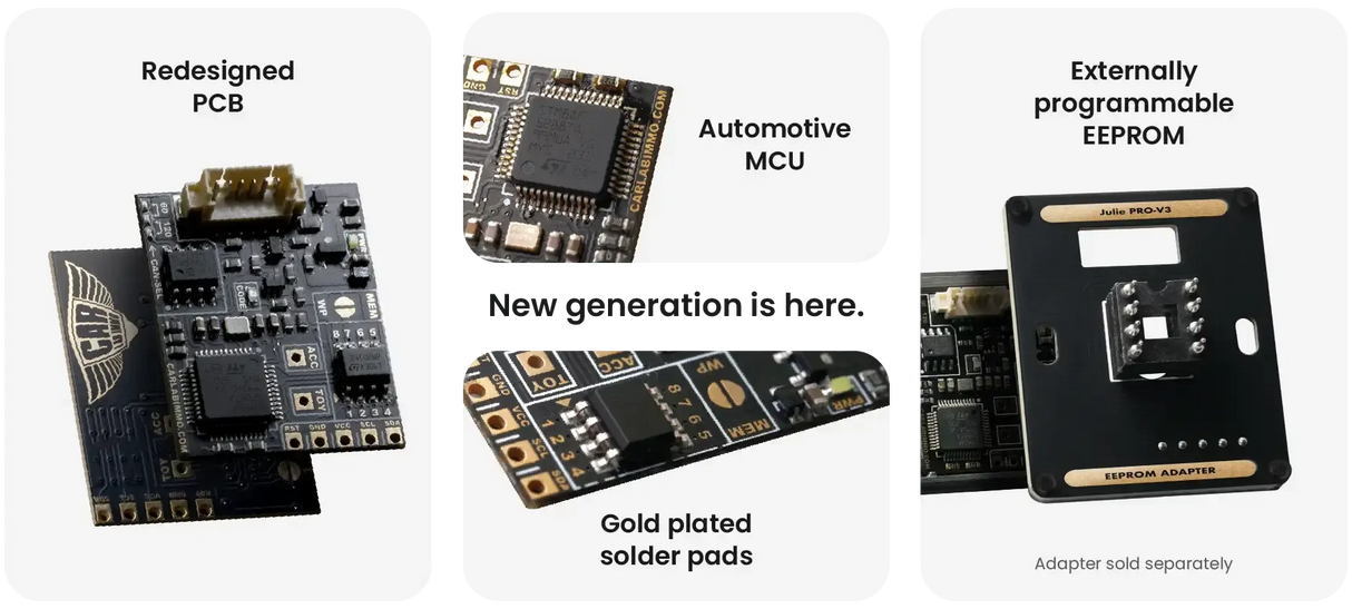 Julie PRO V123 | IMMO OFF & ESL/ELV Emulator