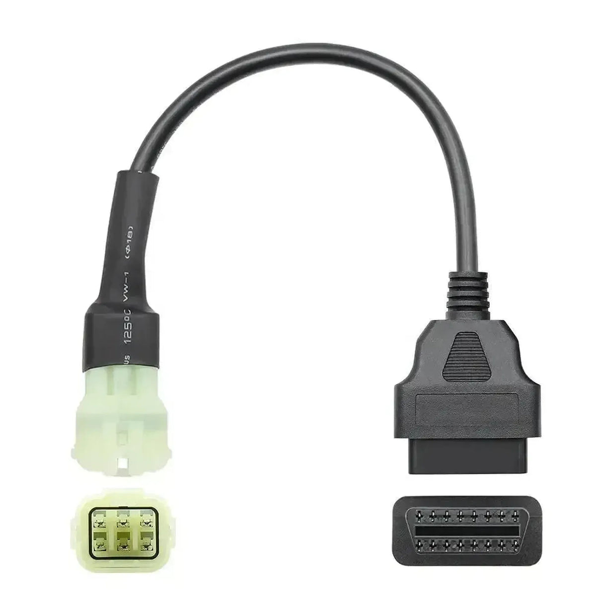 Câble adaptateur KTM 6 broches OBD – 16 broches OBD2 | Moto