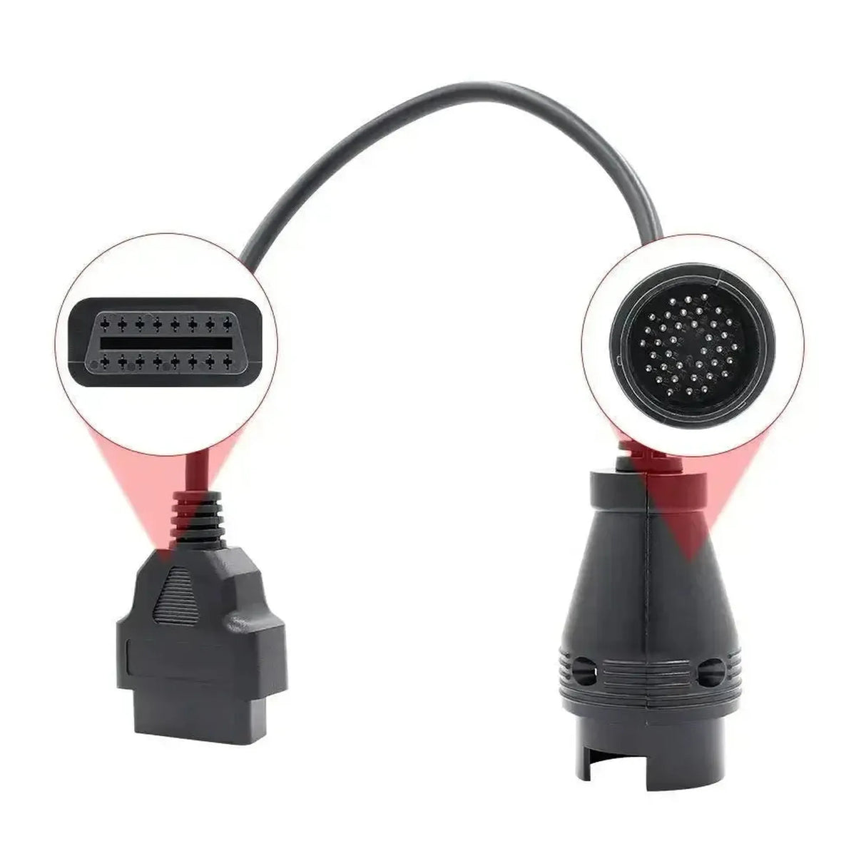 Mercedes Câble adaptateur 38 broches OBD1 – 16 broches OBD2 | Voiture particulière
