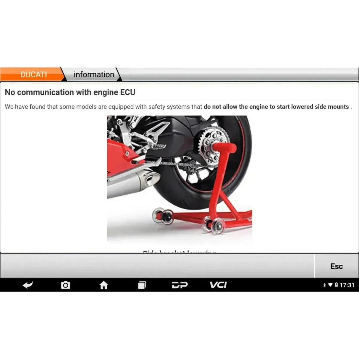 OBDSTAR IScan Ducati | Appareil de diagnostic | Moto