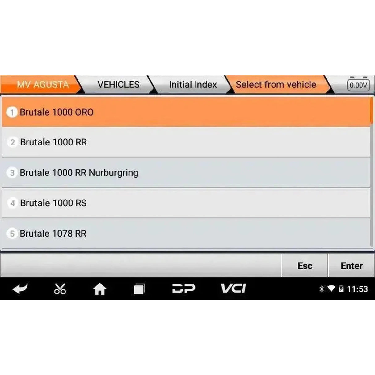 OBDSTAR IScan MV Agusta | Appareil de diagnostic | Moto