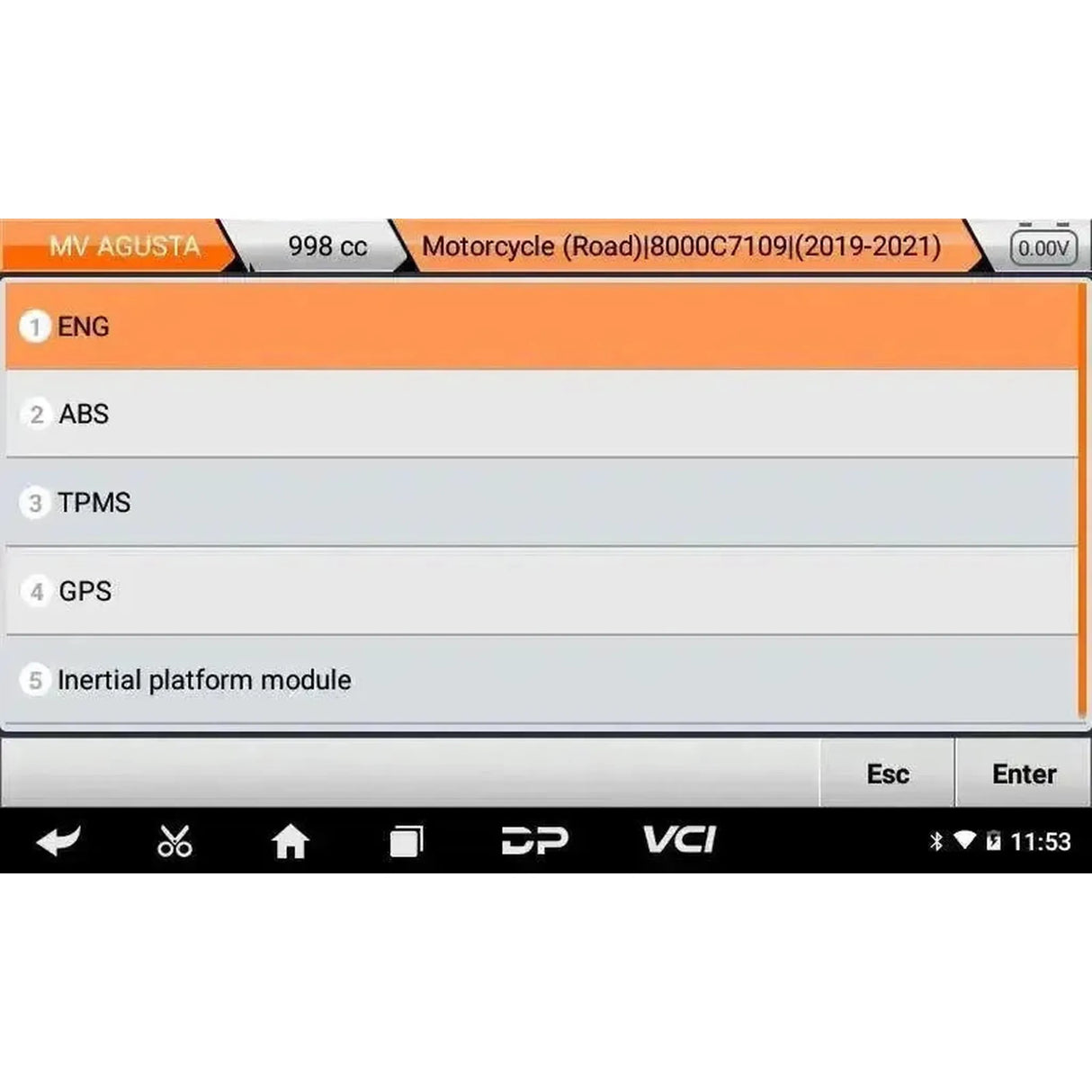 OBDSTAR IScan MV Agusta | Appareil de diagnostic | Moto