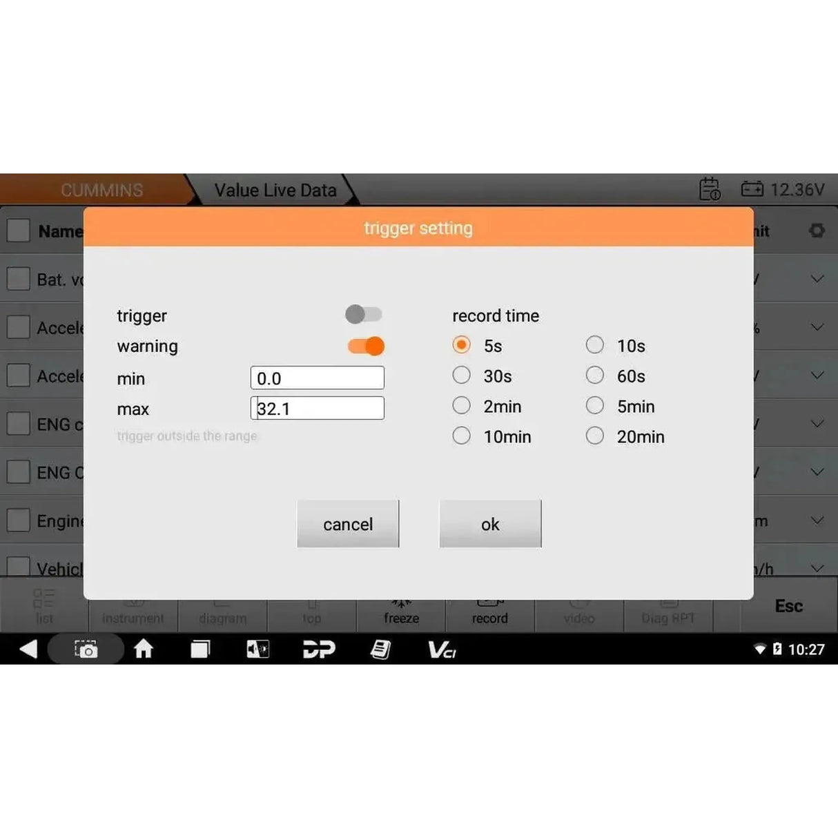 OBDSTAR IScan Pro Cummins (Marine) | Appareil de diagnostic | Bateau à moteur