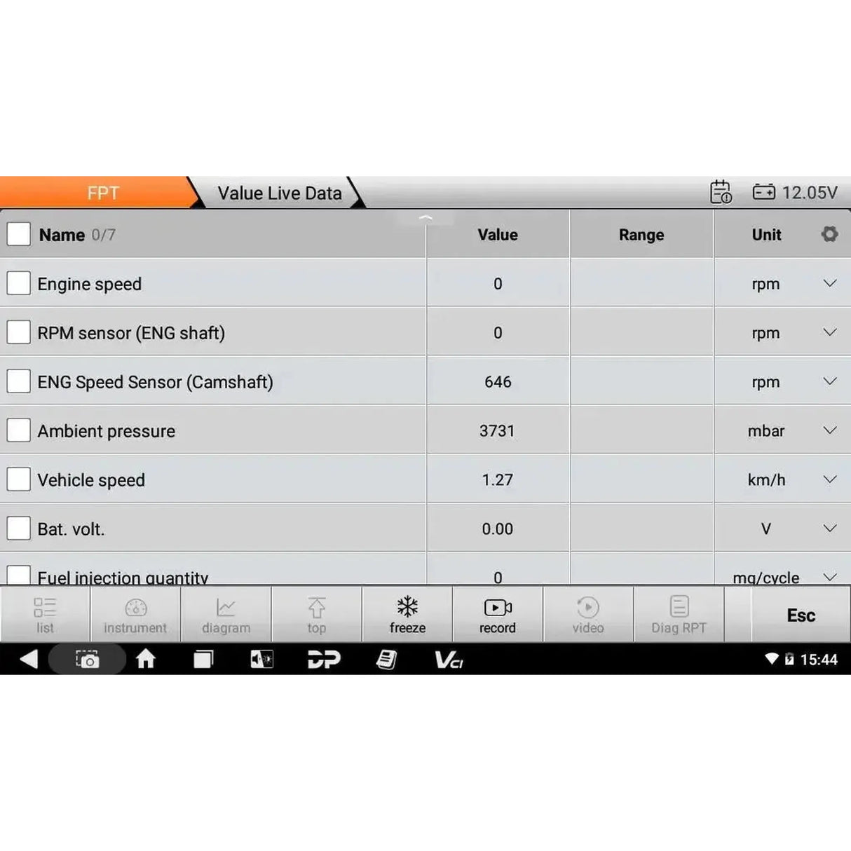 OBDSTAR IScan Pro FPT (Marine) | Appareil de diagnostic | Bateau à moteur