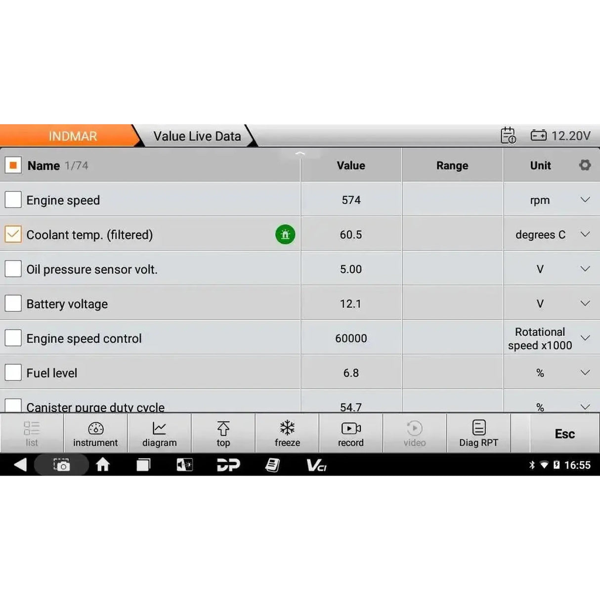 OBDSTAR IScan Pro Indmar (Marine) | Appareil de diagnostic | Bateau à moteur