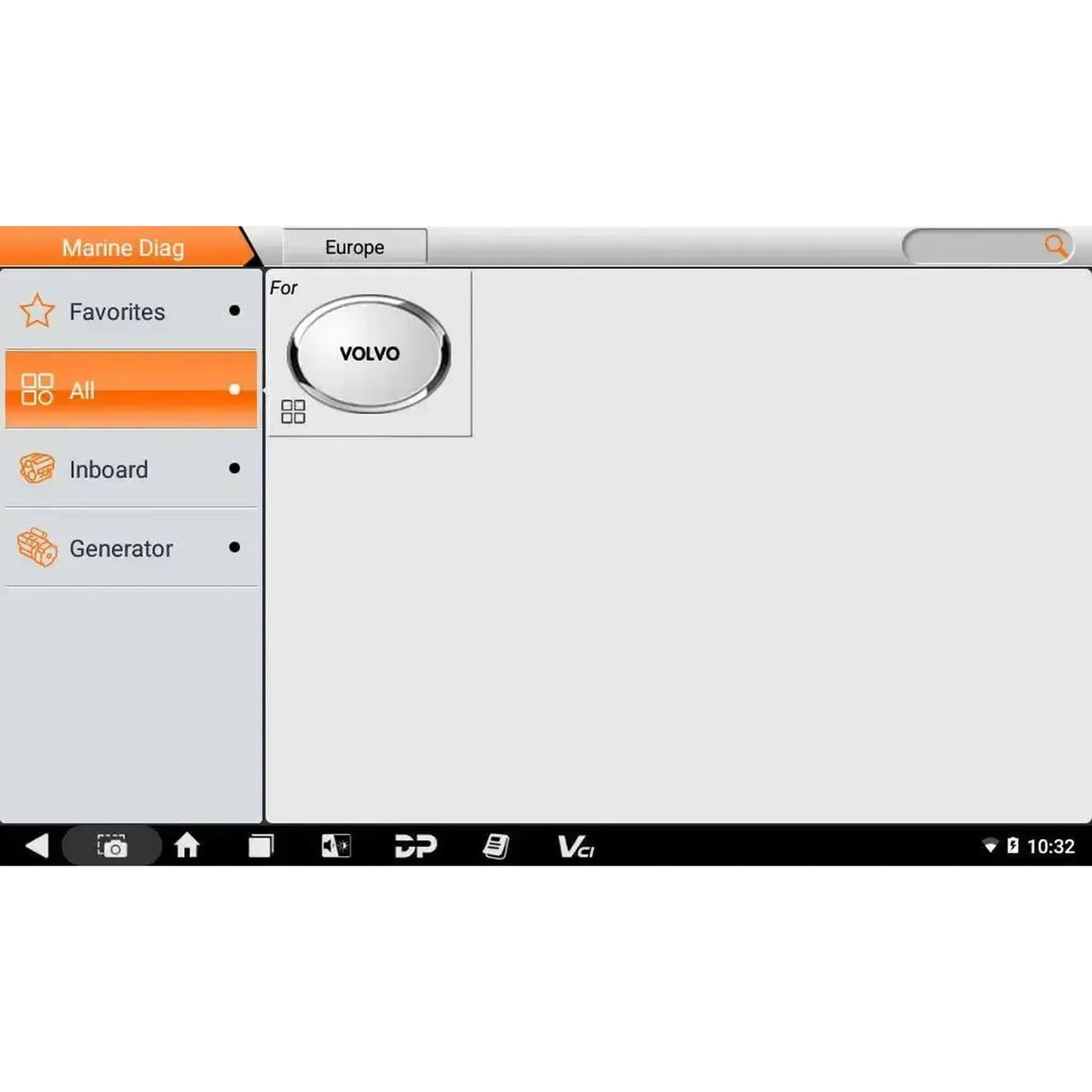 OBDSTAR IScan Pro Volvo (Marine) | Appareil de diagnostic | Bateau à moteur