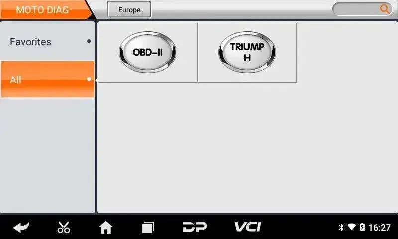 OBDSTAR IScan Triumph | Appareil de diagnostic | Moto