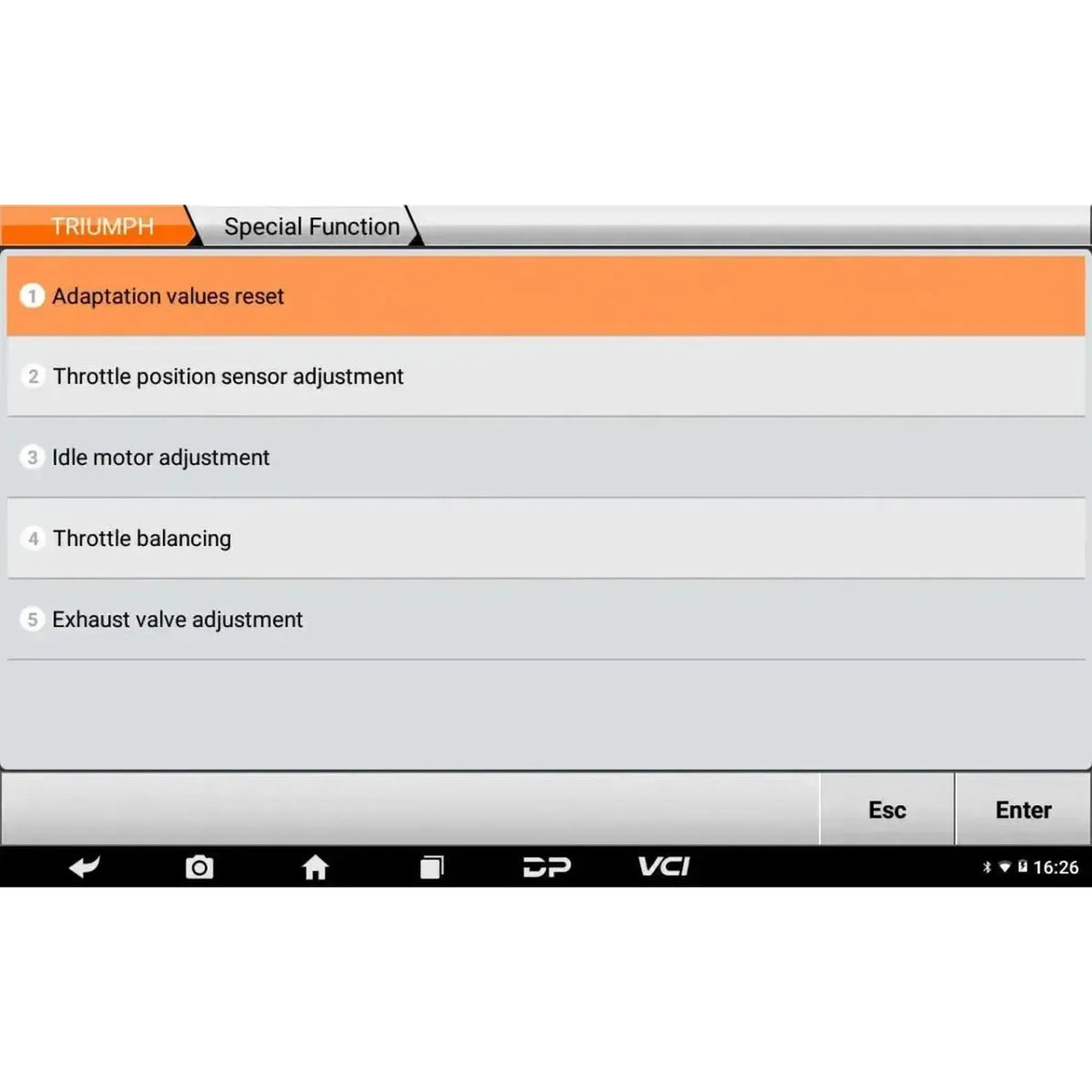 OBDSTAR IScan Triumph | Appareil de diagnostic | Moto