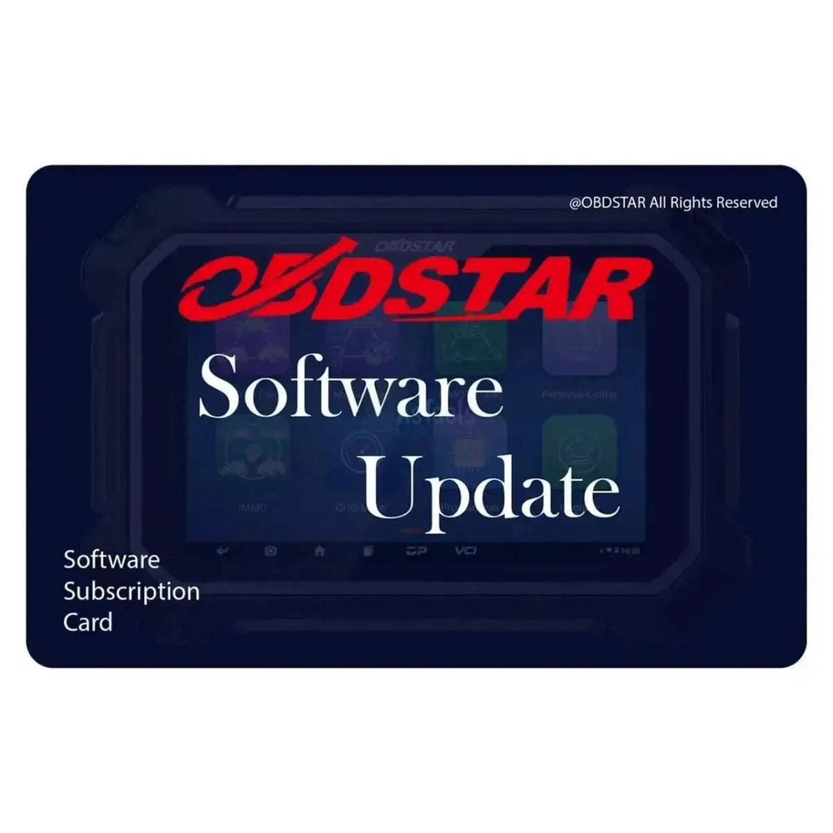 OBDSTAR IScan | Licence de mise à jour