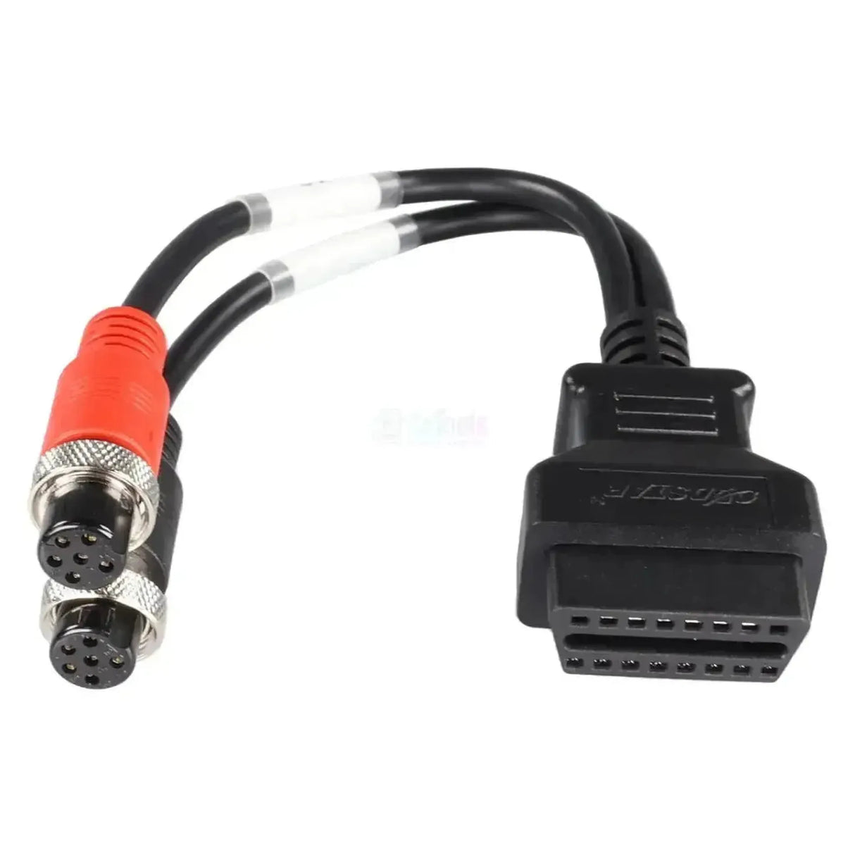 OBDSTAR (M028) | Câble adaptateur PGO 6+6 broches OBD – 16 broches OBD2 | Moto