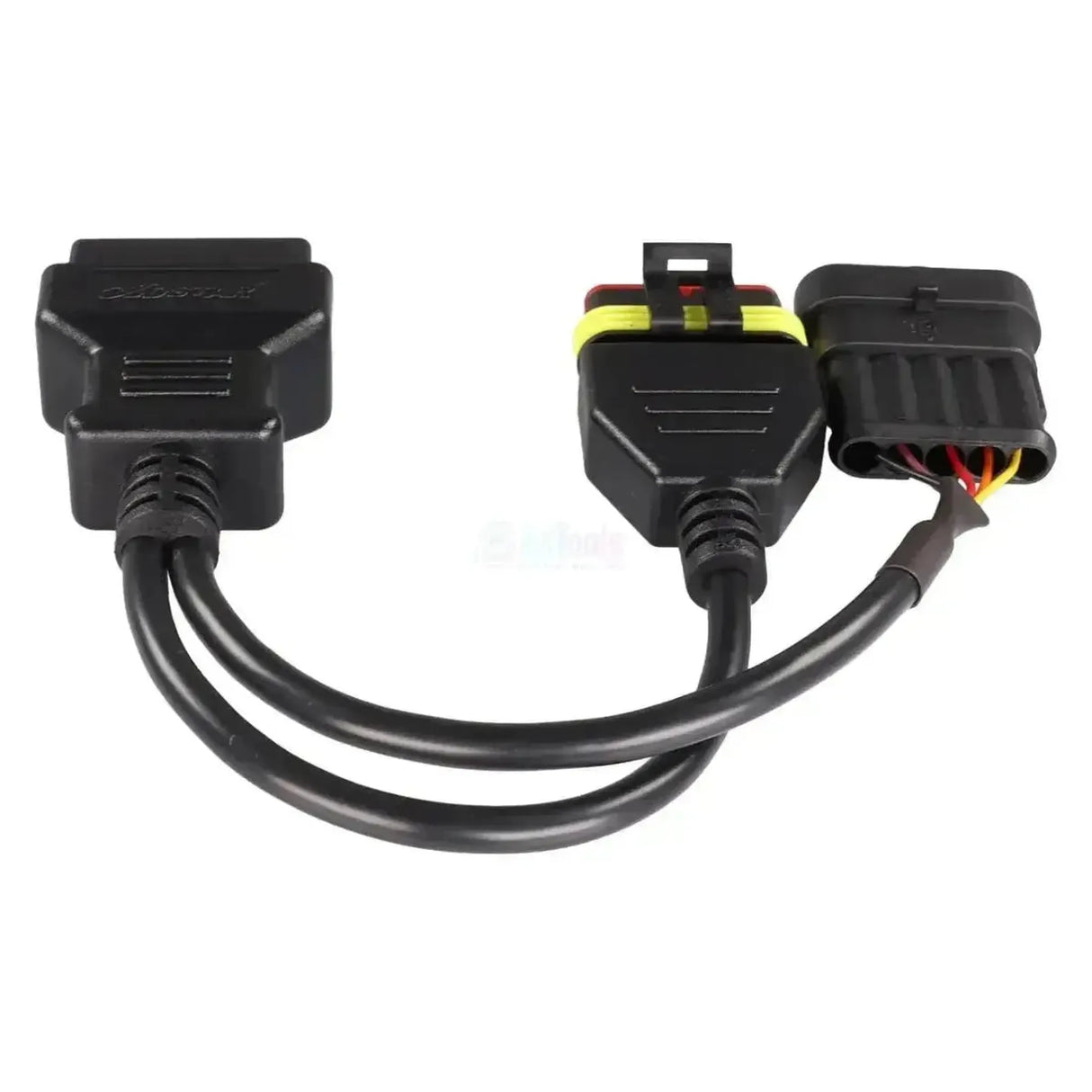 OBDSTAR (M047) | Câble adaptateur Vespa/Moto Guzzi 5+5 broches OBD – 16 broches OBD2 | Moto