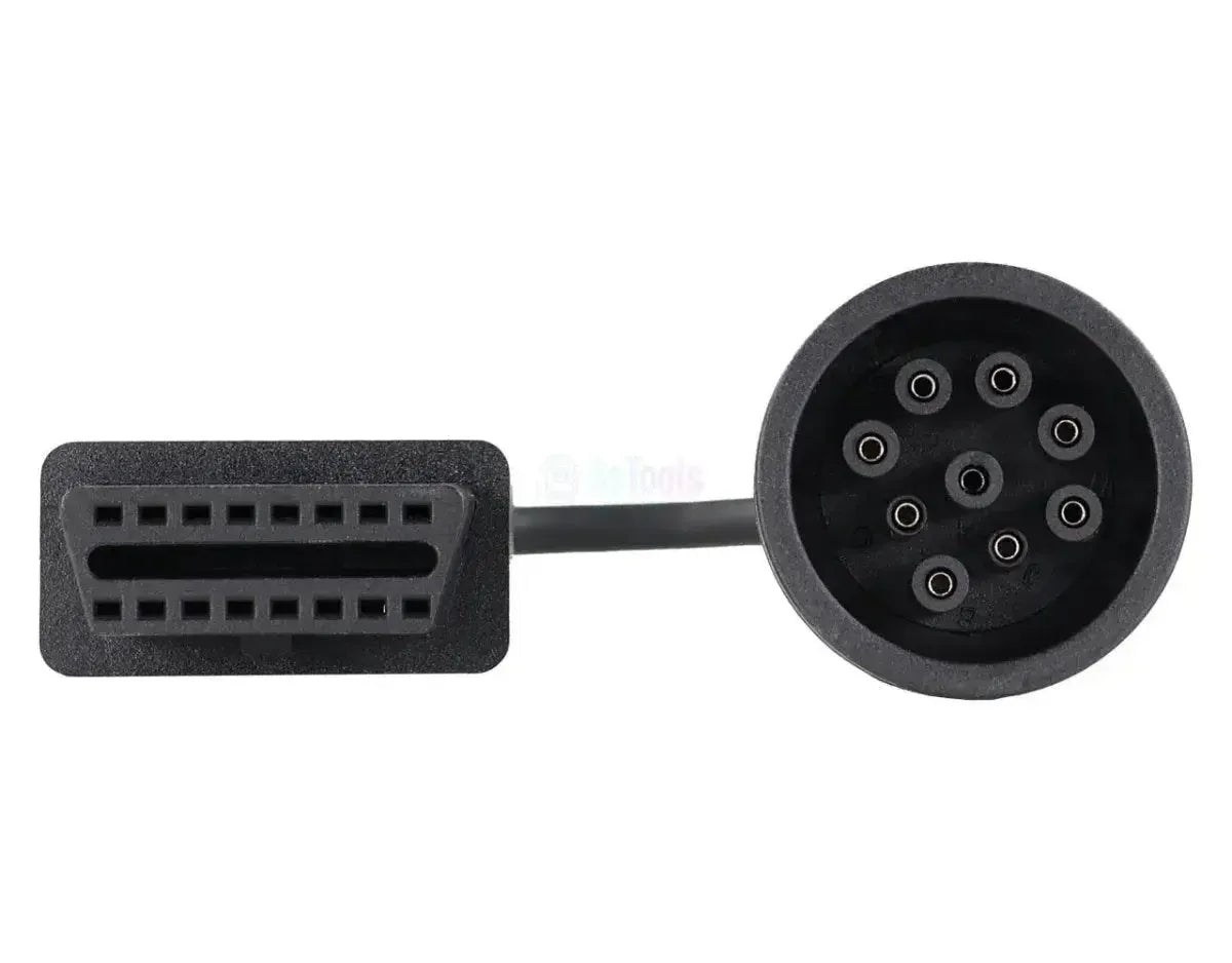 OBDSTAR (M080) | Caterpillar/Perkins 9 broches OBD – 16 broches OBD2 Câble adaptateur | Bateau à moteur