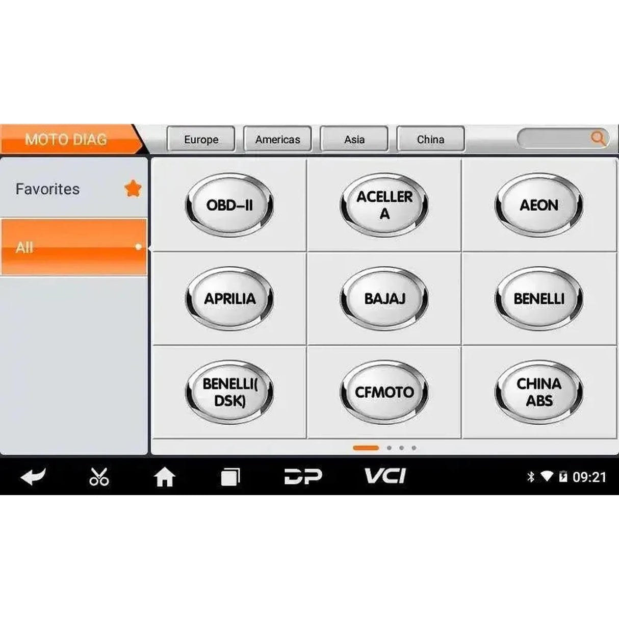 OBDSTAR MS50 STD | Appareil de diagnostic | Cyclomoteur/Moto