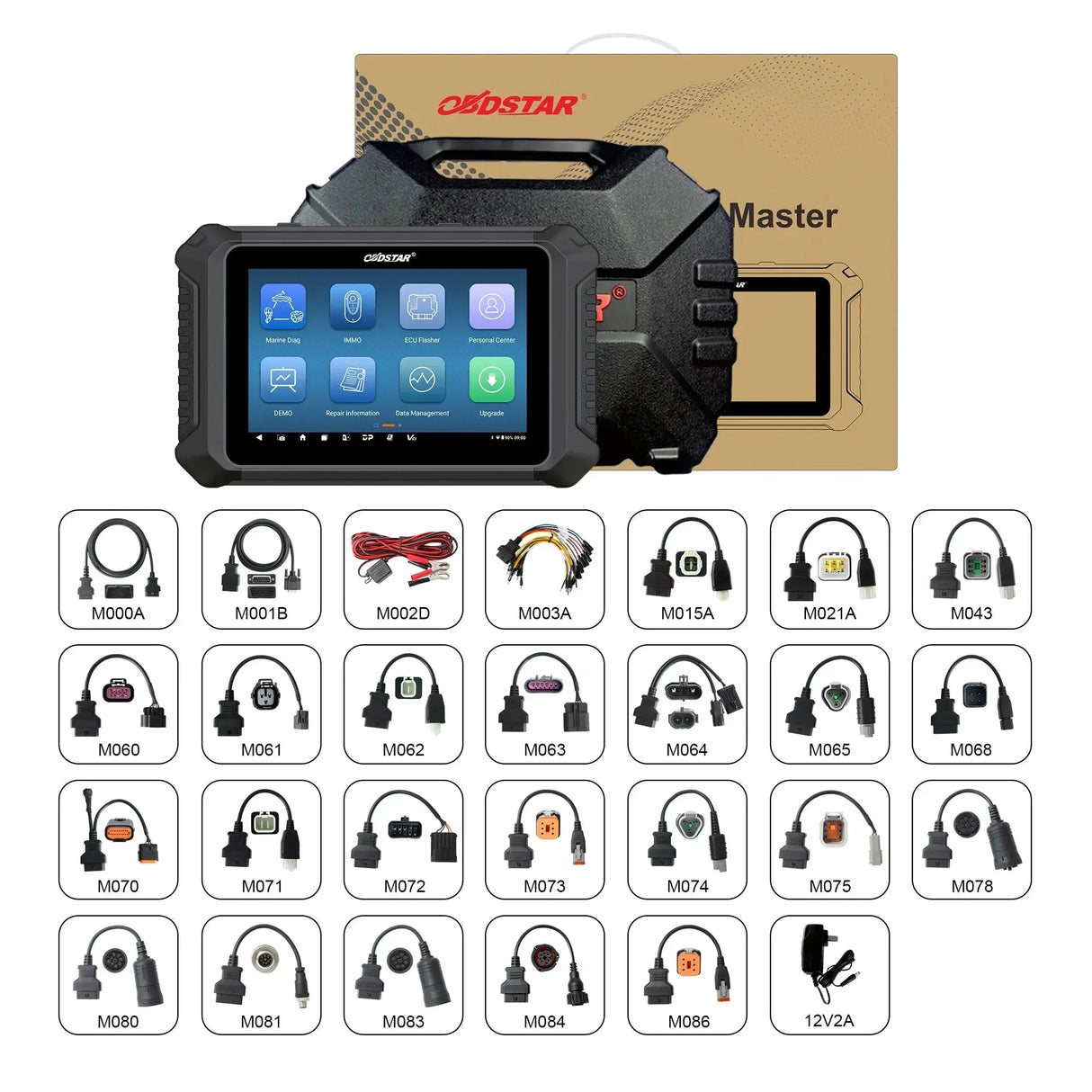 OBDSTAR Marine Master (A+B+C+D) | Appareil de diagnostic | Bateau à moteur