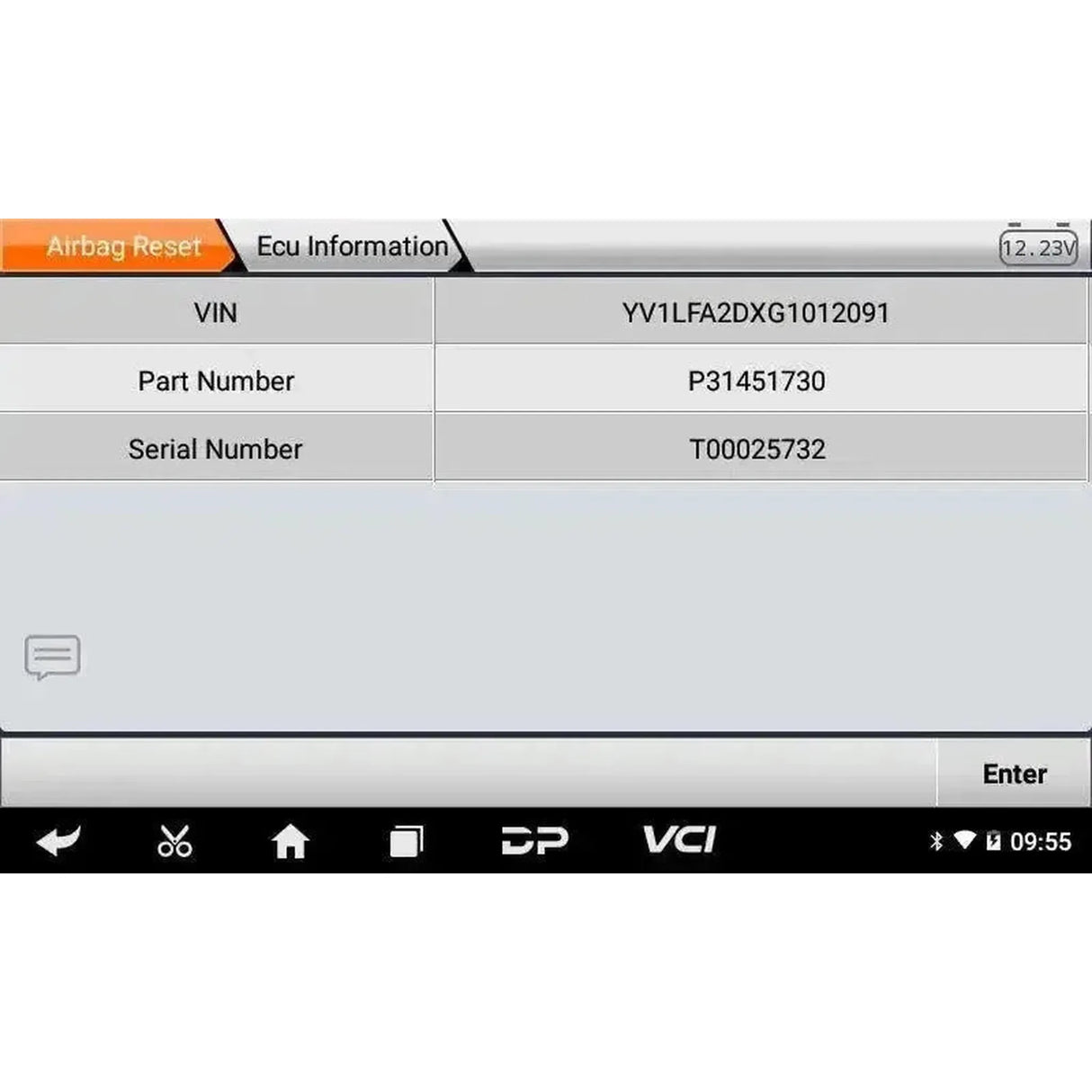 OBDSTAR P50 | Programmeur de données d'accident