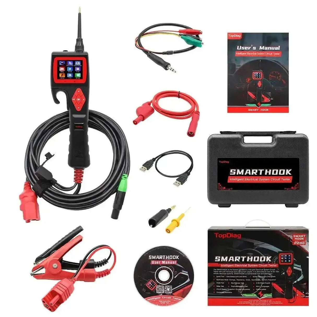 TopDiag P200 | Testeur de circuit
