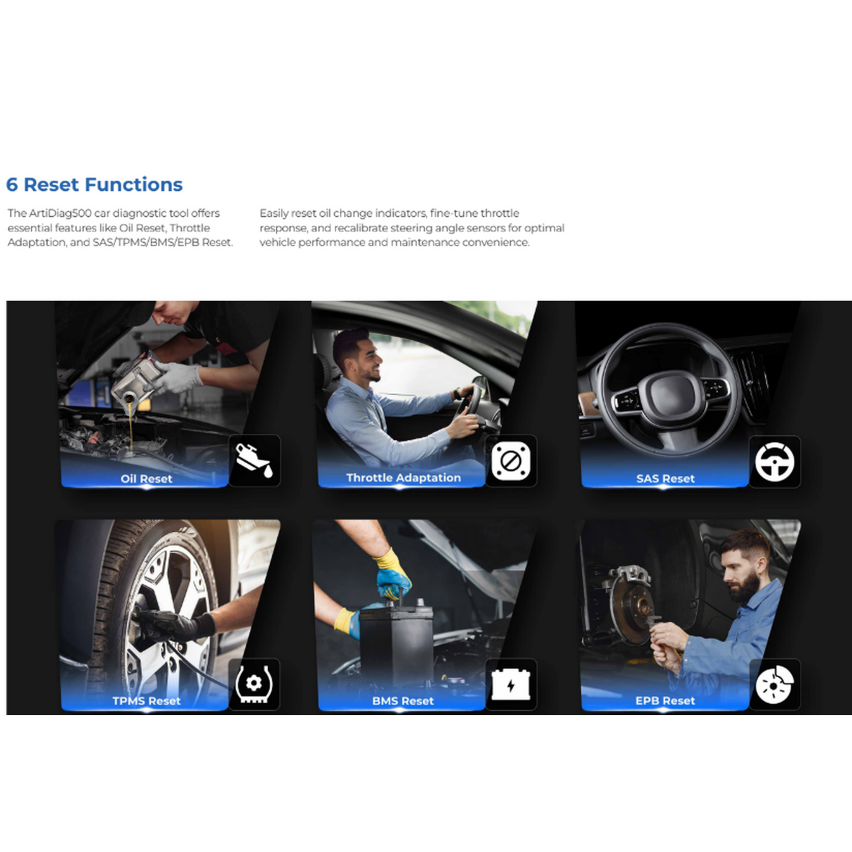 Topdon ArtiDiag500 | Appareil de diagnostic | Voiture