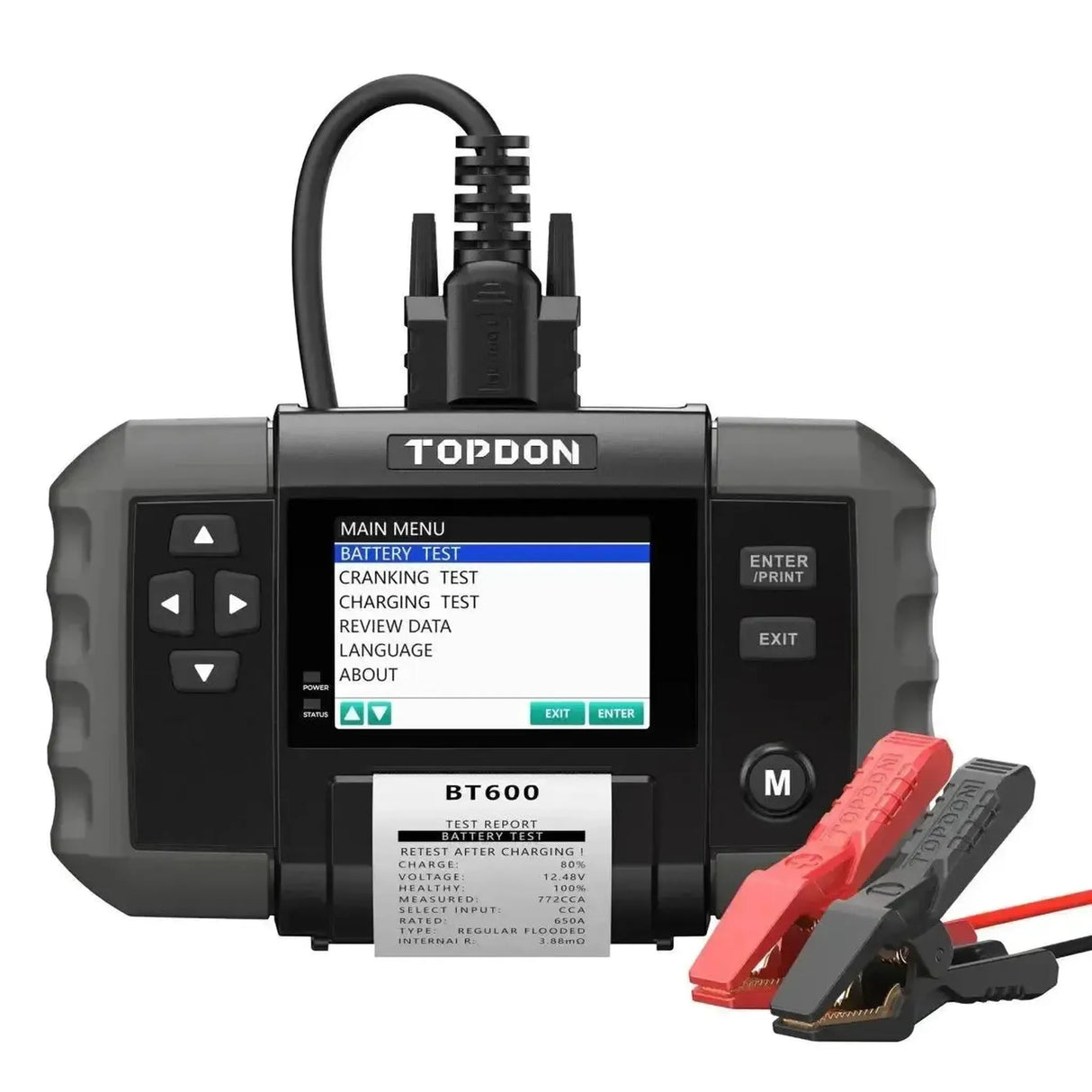 Topdon BT600 | Testeur de batterie