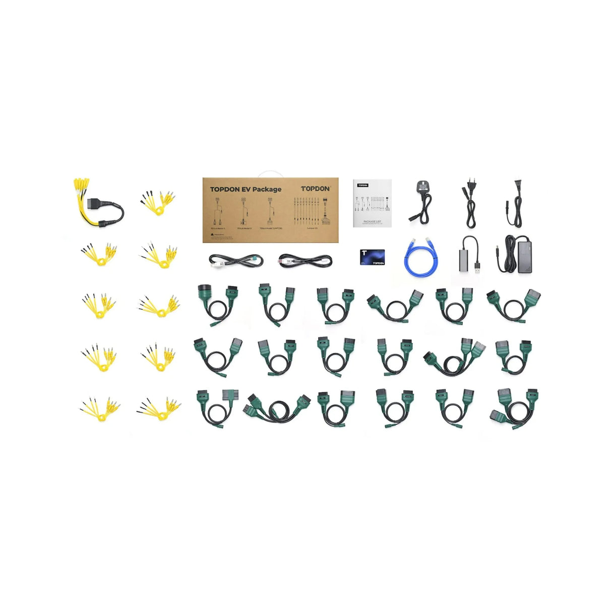 Topdon | Pack EV | Accessoires