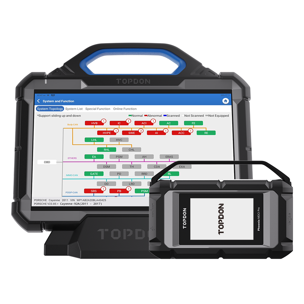 Topdon Phoenix Max | Appareil de diagnostic | Voiture